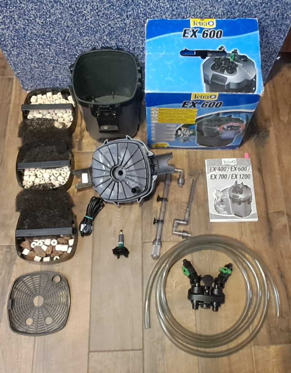 Filtr zewnętrzny kubełkowy Tetratec ex 600