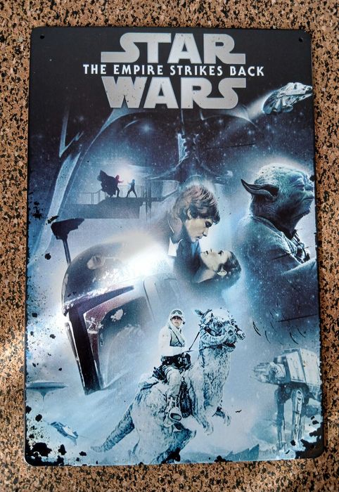 Poster - Star Wars: The Empire Strikes Back (metal 20x30 cm)