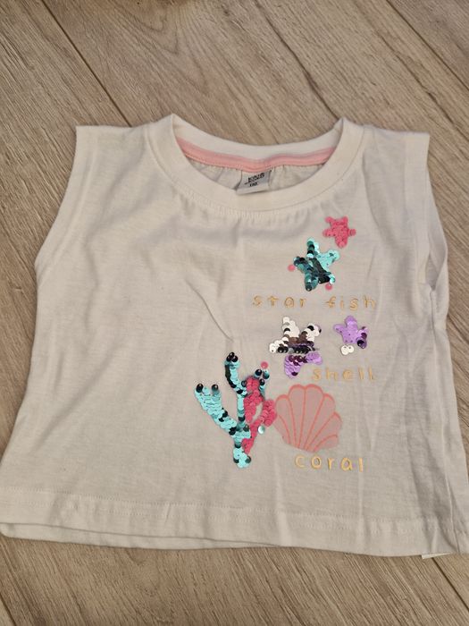 Krótki top dziewczęcy