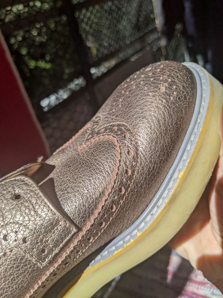 Шкіряні броги Paul Smith, 37р, made in Italy