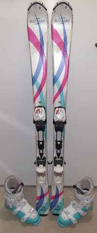 Narty BLIZZARD 130cm + BUTY Tecnica Pearl JT3 245mm