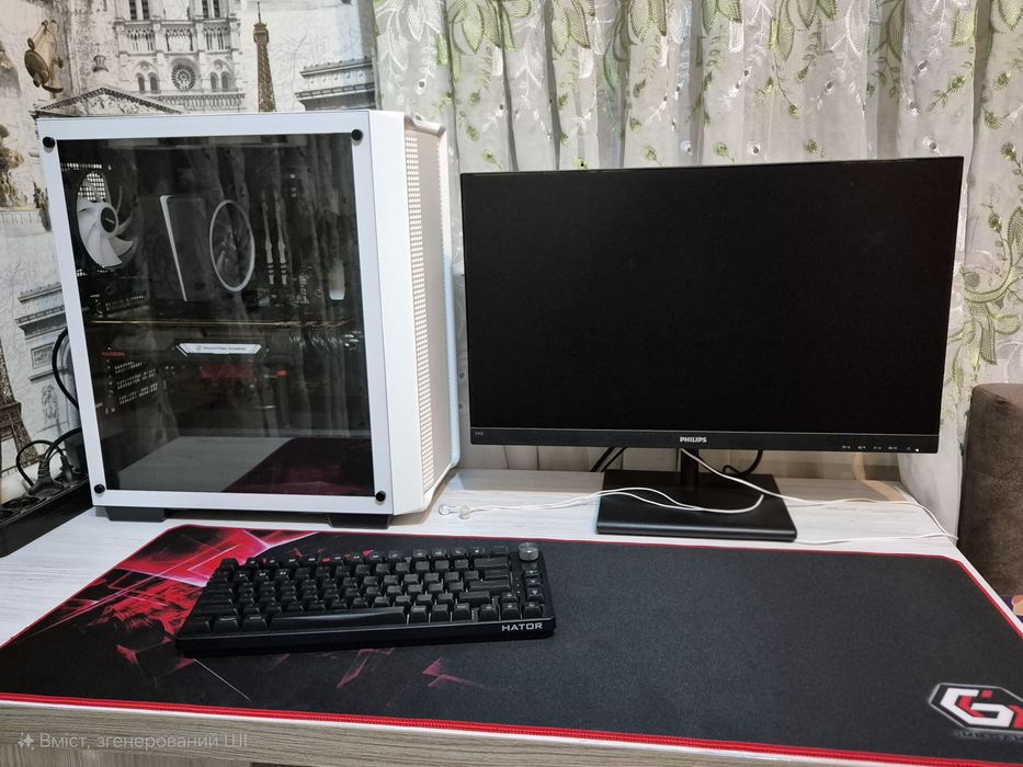 Потужний ігровий ПК/Ryzen 5 5600/RX6800XT/SSDM.2/Samsung