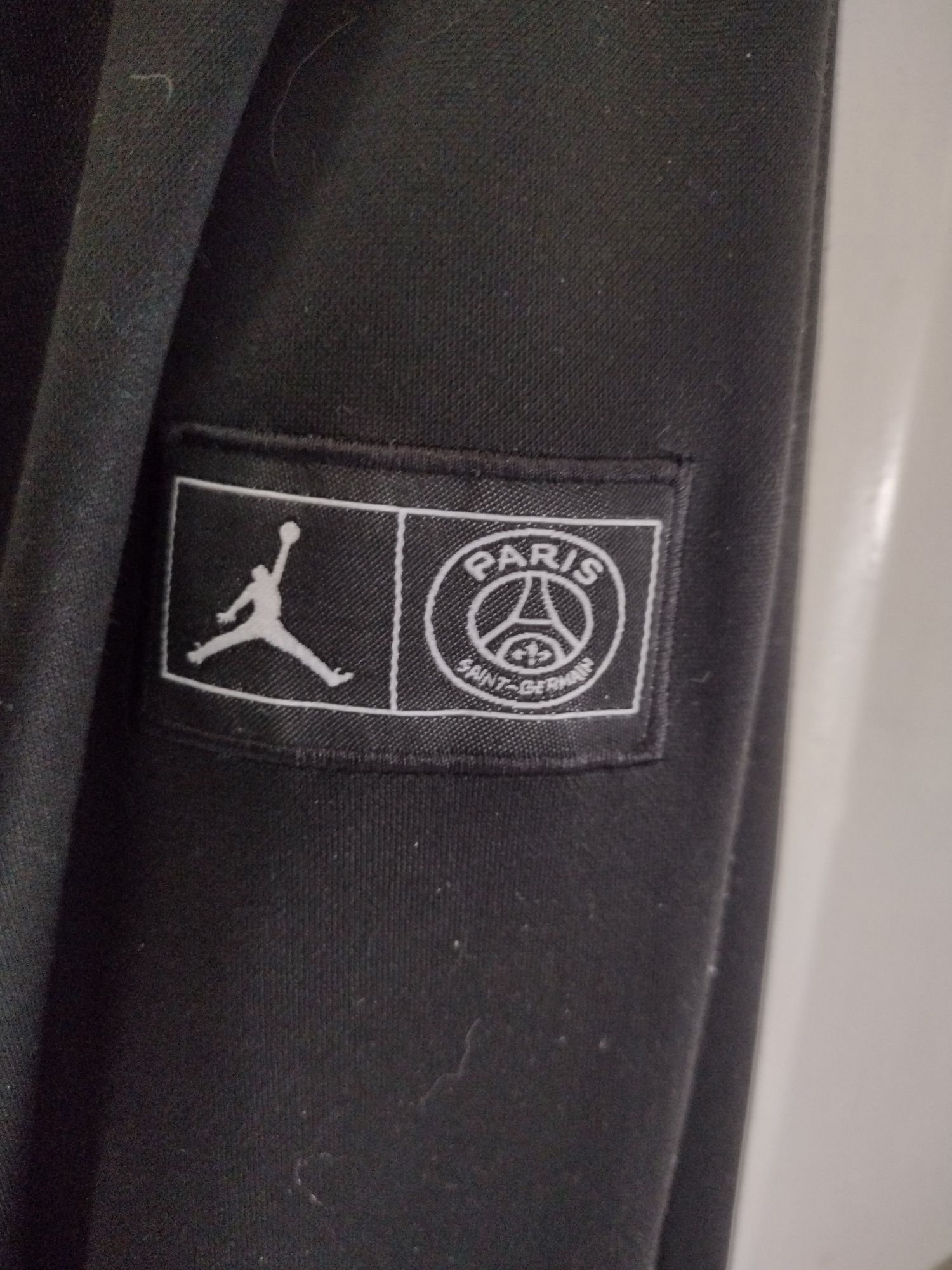 Spodnie męskie Air Jordan x Paris Saint-Germain Fleece Pants Czarne