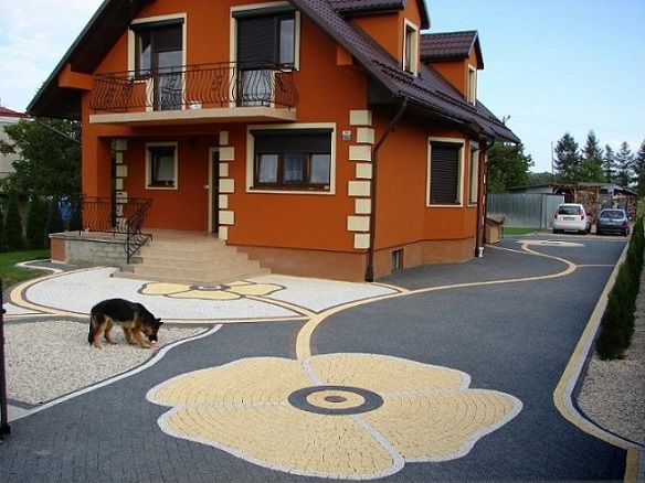 Kostka brukowa AVANTI PŁUKANA Orzech, Świerklaniec, Radzionków, Bytom