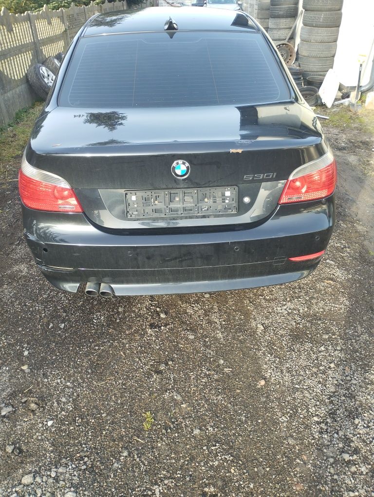 BMW E60 530ia Black saphire metalic m54b30 automat części