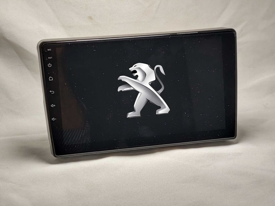 Radio 2DIN Android 13 Peugeot Partner – GPS WIFI CarPlay - Novo