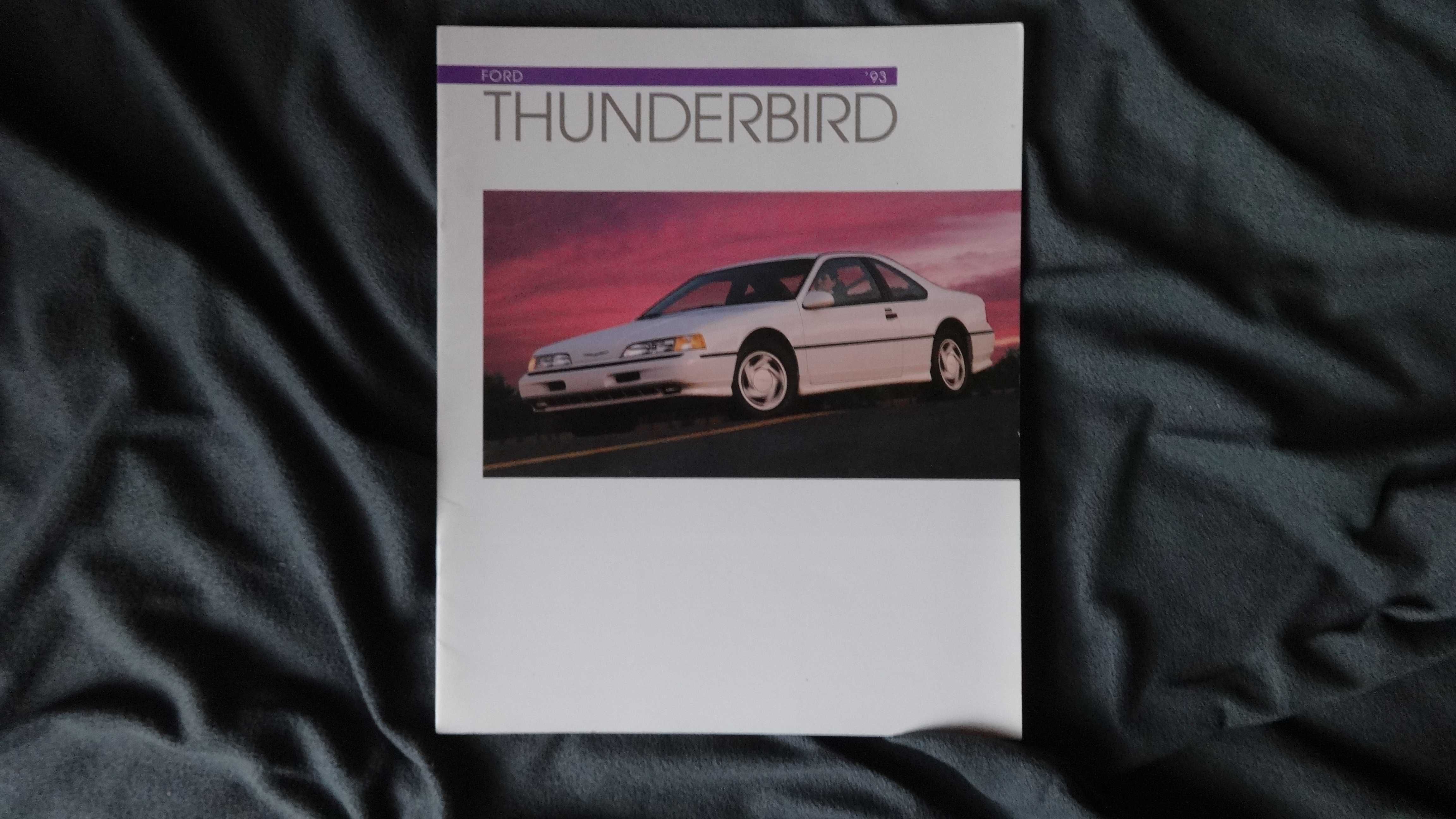 Prospekt Ford Thunderbird