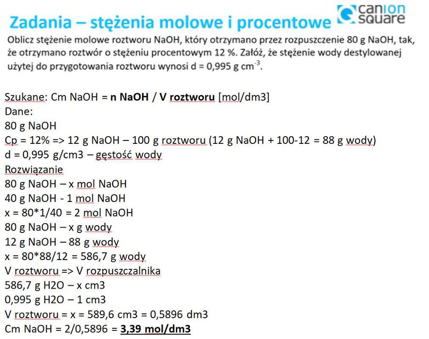 Korepetycje z doktorem chemii, matura, egzaminy, studia