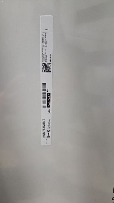 Półka pax komplement 100x58cm