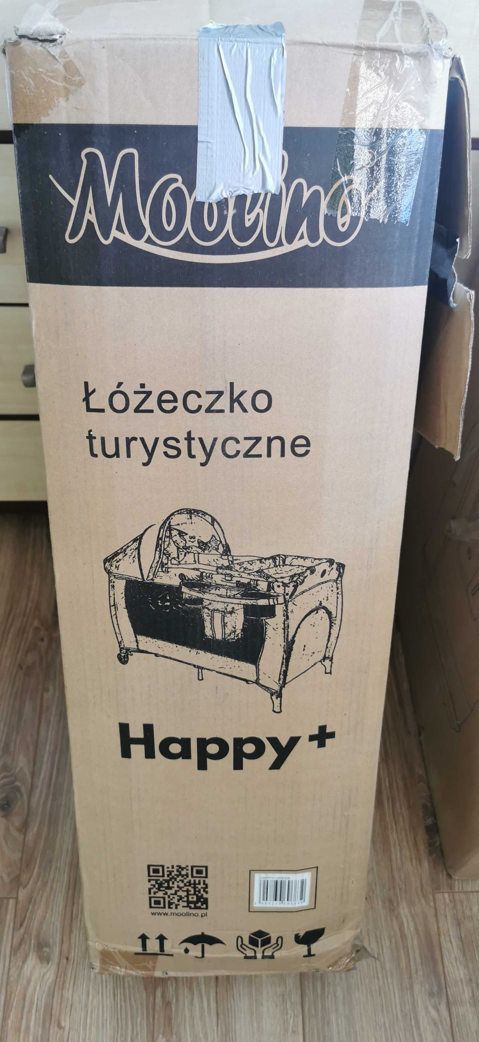 Sprzedam łóżeczko turystyczne MOLLINO Heppy + dwupoziomowe