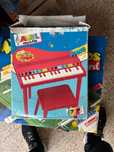 Piano de brinquedo criancas portatil