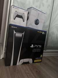 PlayStation 5 (2 геймпада + наушники Sony Pulse 3D)