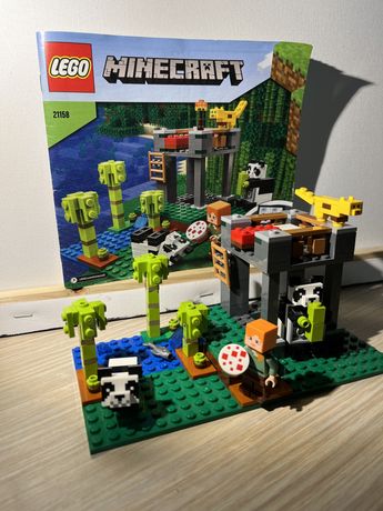 Lego minecraft Ферма панд