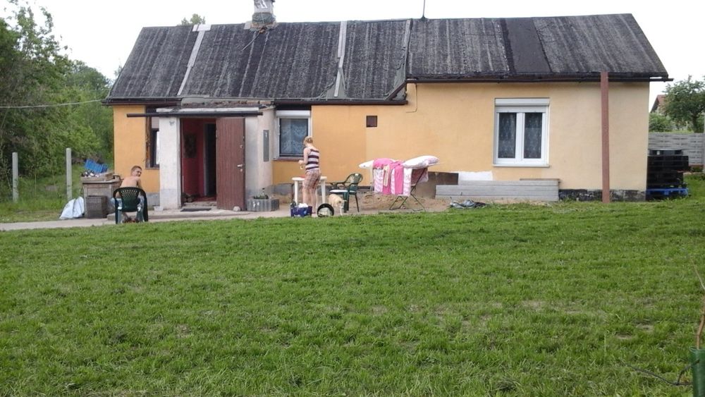 Działka rolno-budowlana z domem