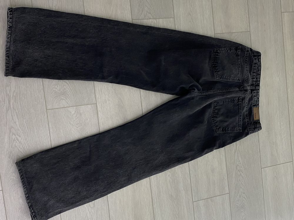 Чорні широкі джинси