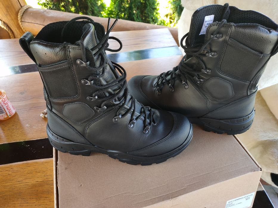 Buty taktyczne Wojas z membraną r42.5 skóra