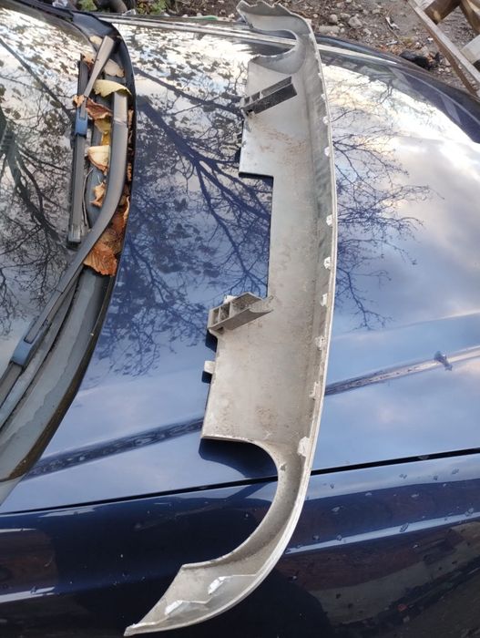 Dokładka zderzaka tylnego S-Line audi a4 b7