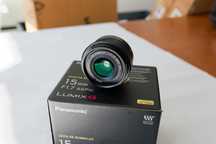 Lente Panasonic Leica DG Summilux 15mm f1/7 ASPH - Micro Four Thirds