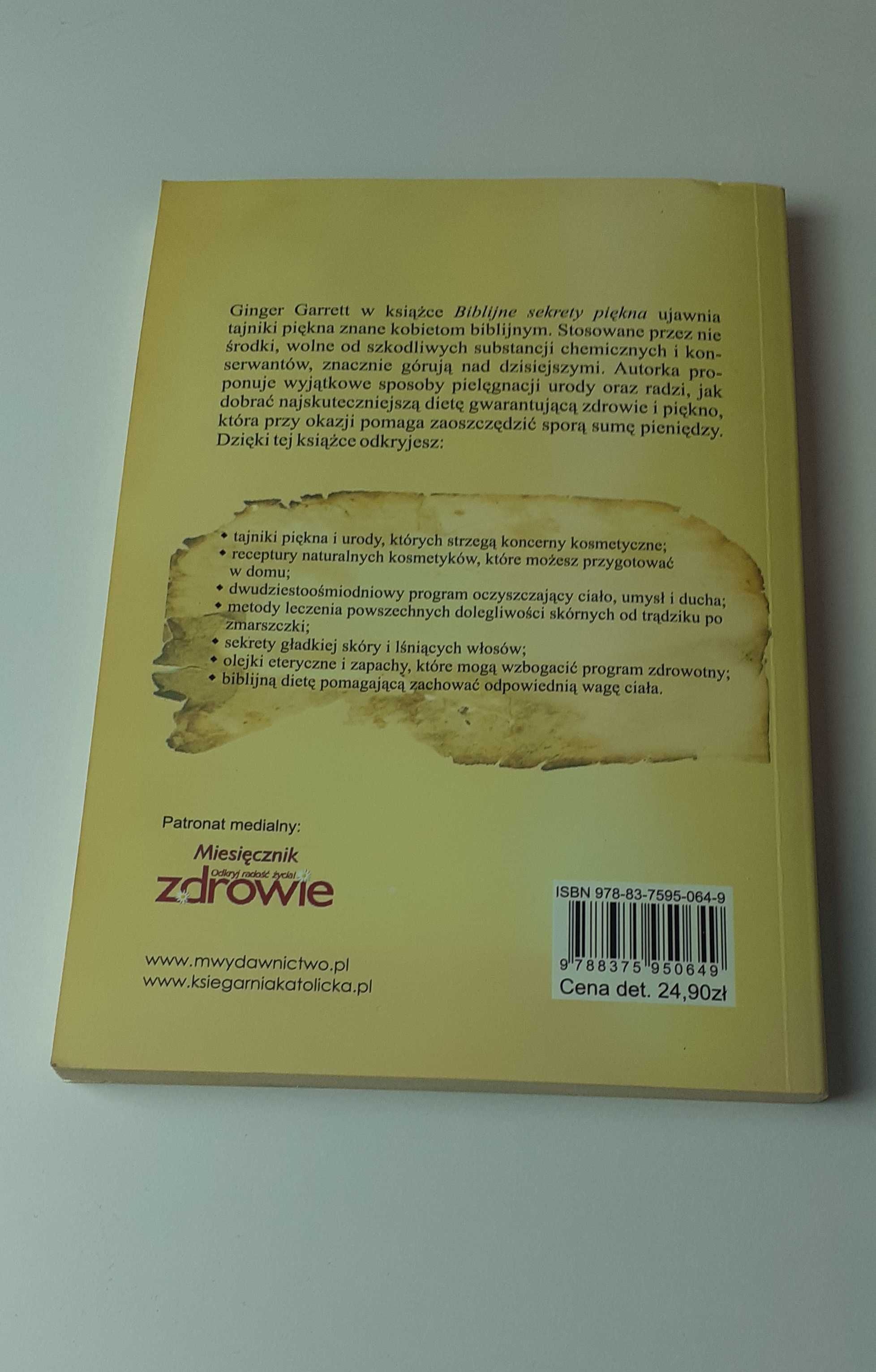 Biblijne sekrety piękna, Ginger Garrett