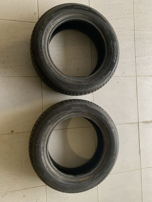 2 pneus norauto 155/65r13