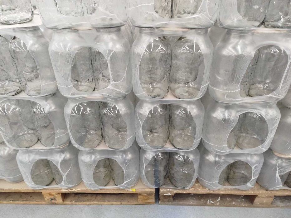 Банка фігурна 5л.широке горло100мм.Бутыль для вина 5л. Кришки на бутлі