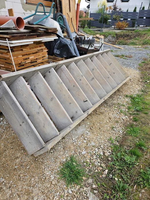 Schody budowlane - tymczasowe