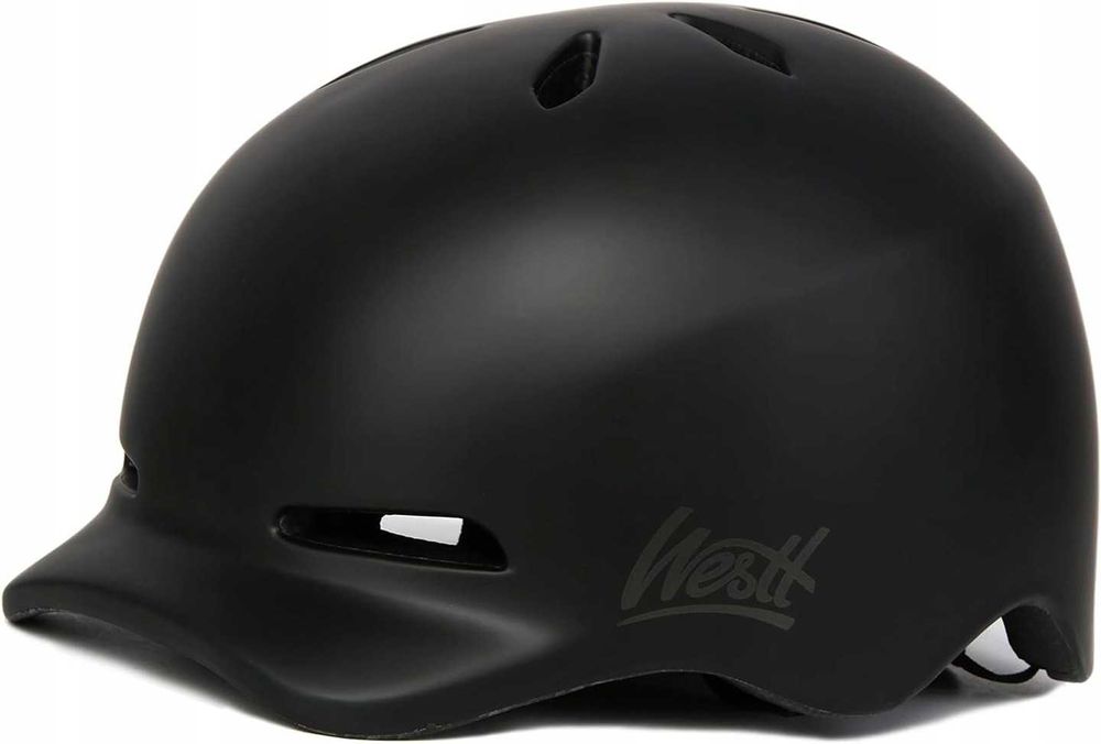 Kask rowerowy Westt  r. uniwersalny L lampka LED