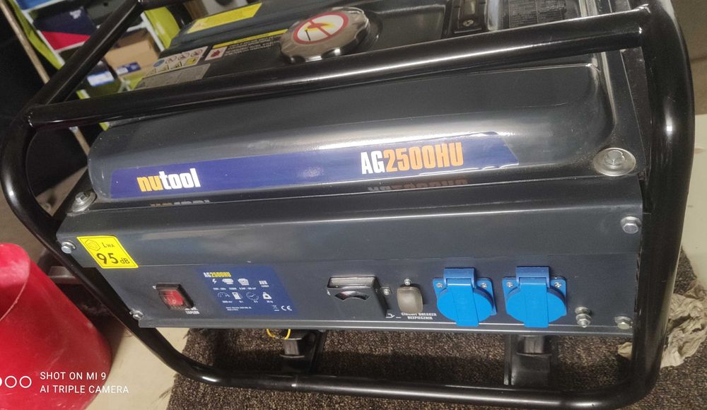 Poznań DOSTĘPNY Generator NUTOOL AG2500HU Agregat Prądotwórczy AFR Now