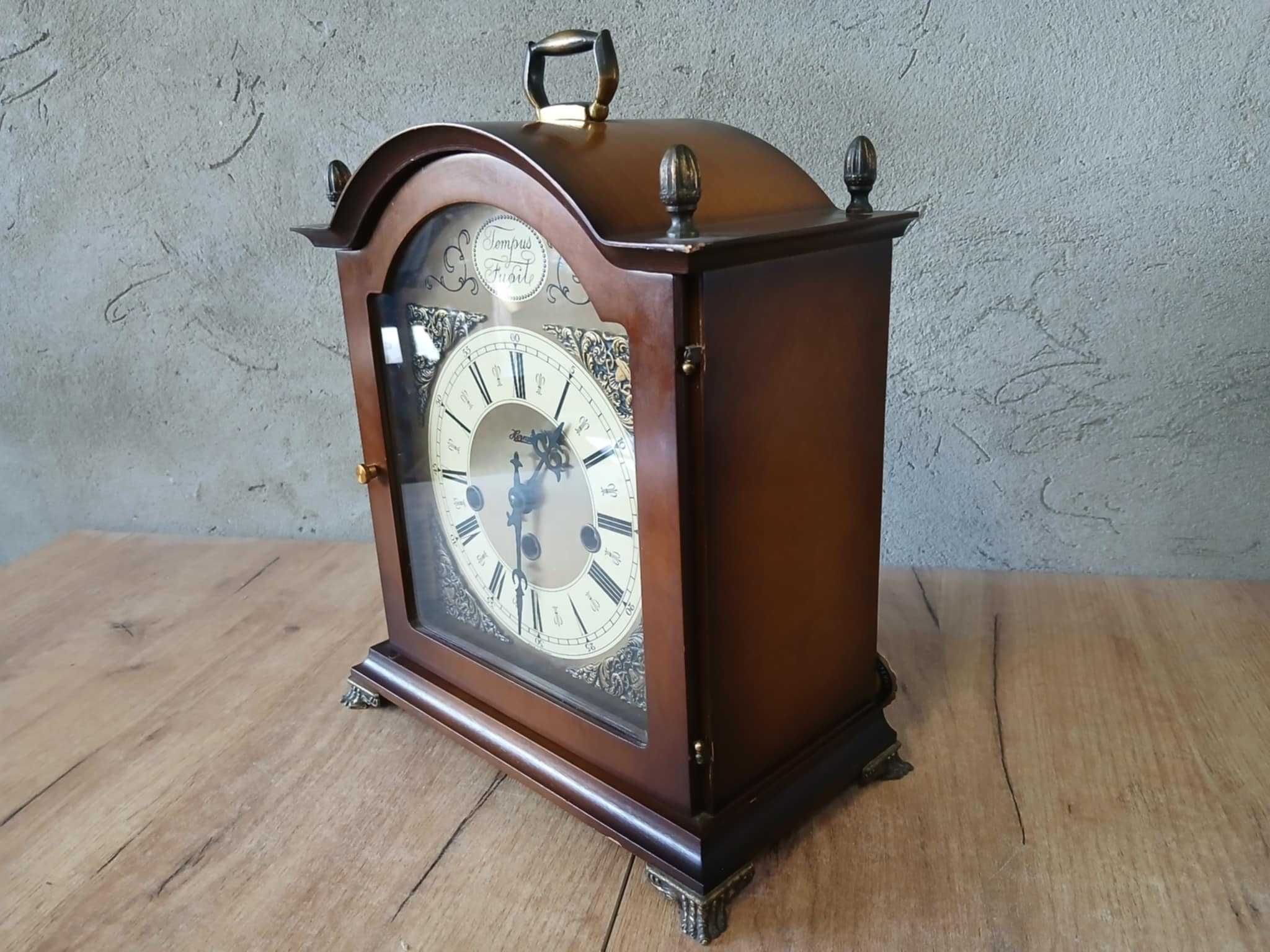 Zegar Kominkowy Tempus Fugit z mechanizmem Franz Hermle 2 Jewels