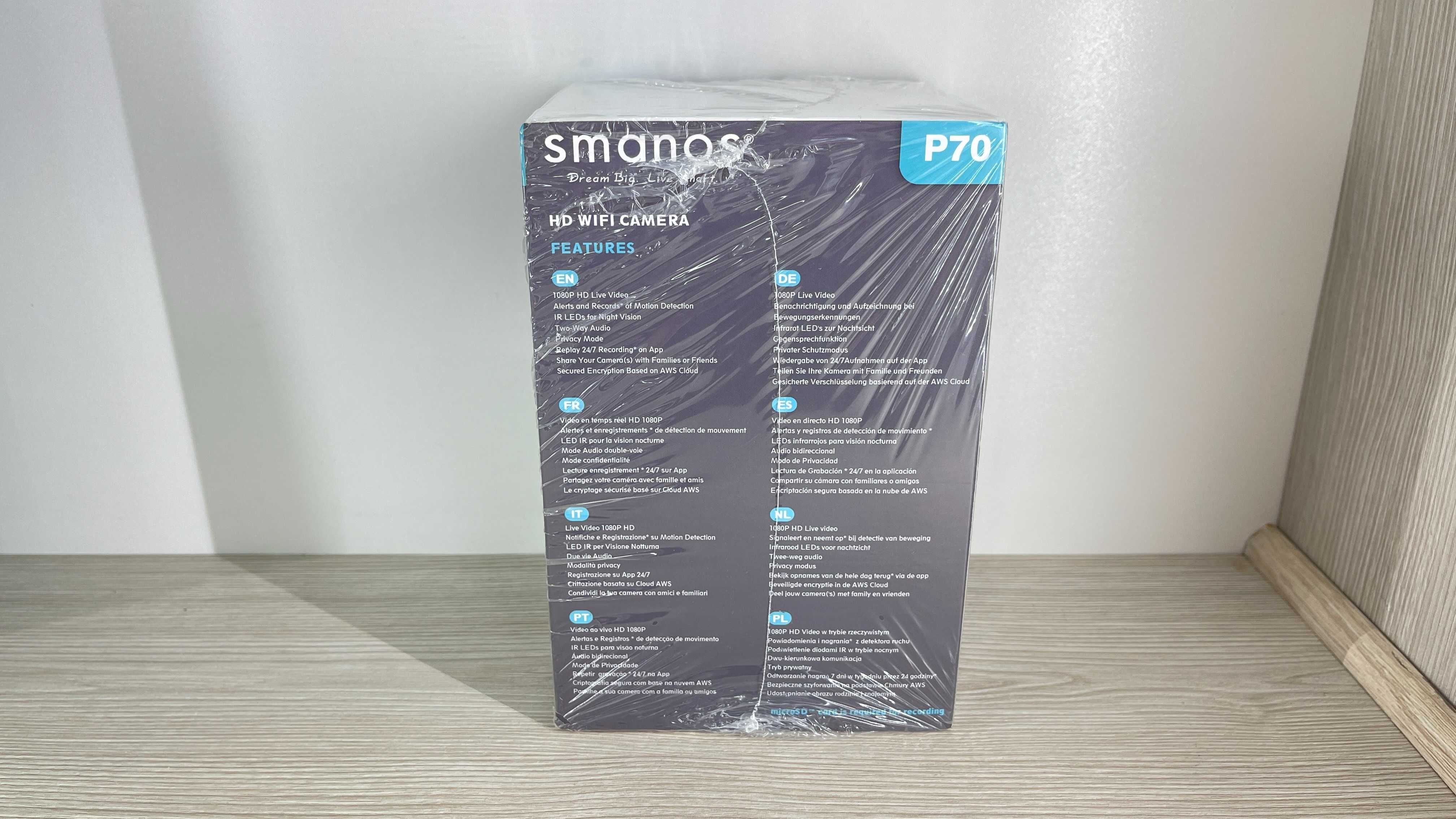 Kamera WiFi Smanos P70 1080P