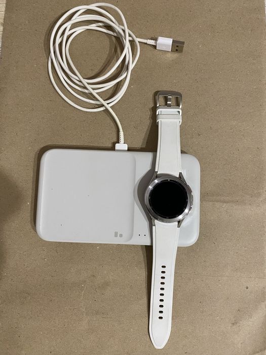 Смарт-годинник, Samsung Galaxy watch 4 classic, 42mm, silver.