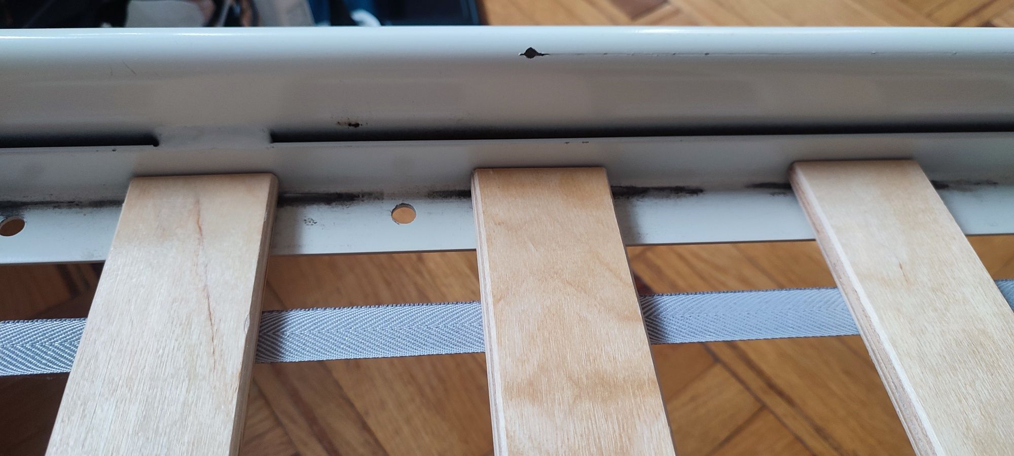 Okazja Łóżko Ikea rozsuwane Minnen metalowe rama stelaż