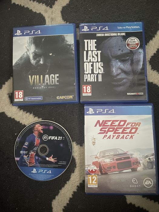 Sprzedam gry ps 4