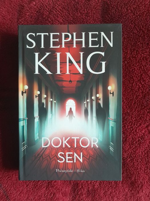 Nowa książka "Doktor Sen" Stephen King - barwione brzegi