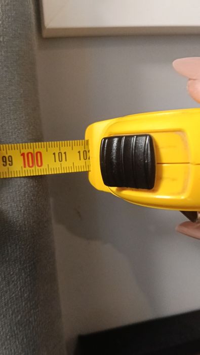 Wieszak tapicerowany szary szafka na buty połysk