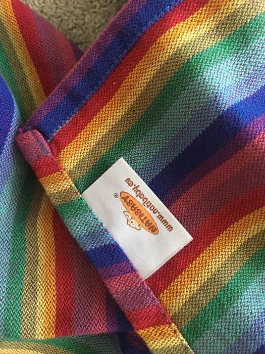 Chusta do noszenia Natibaby rainbow