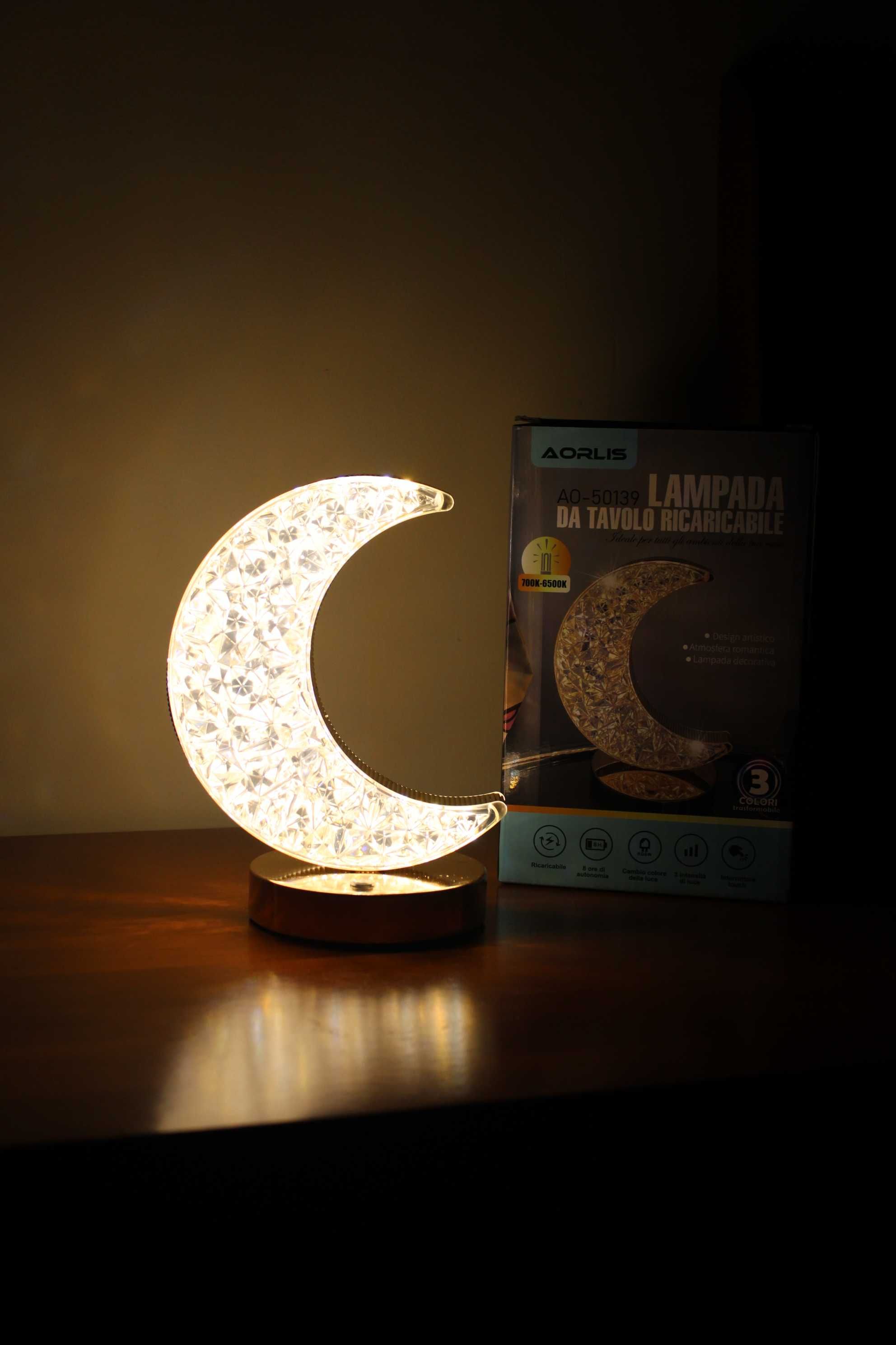 Candeeiro de Mesa Diamond Moon!
