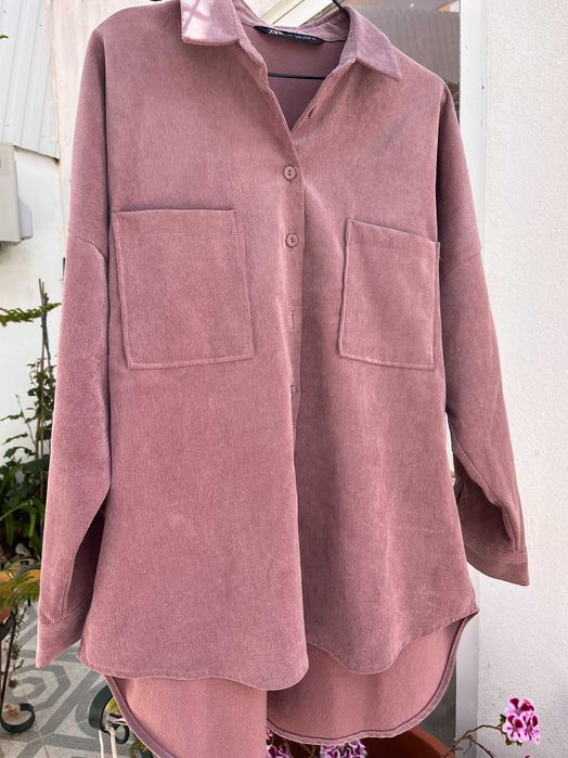 Camisa/casaco em bombazina ZARA