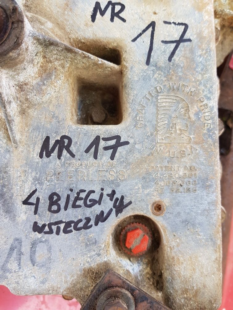 Peerless.4 biegi i wsteczny.Skrzynia biegów manual traktorek kosiarka