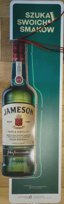 Nośnik reklamowy jameson