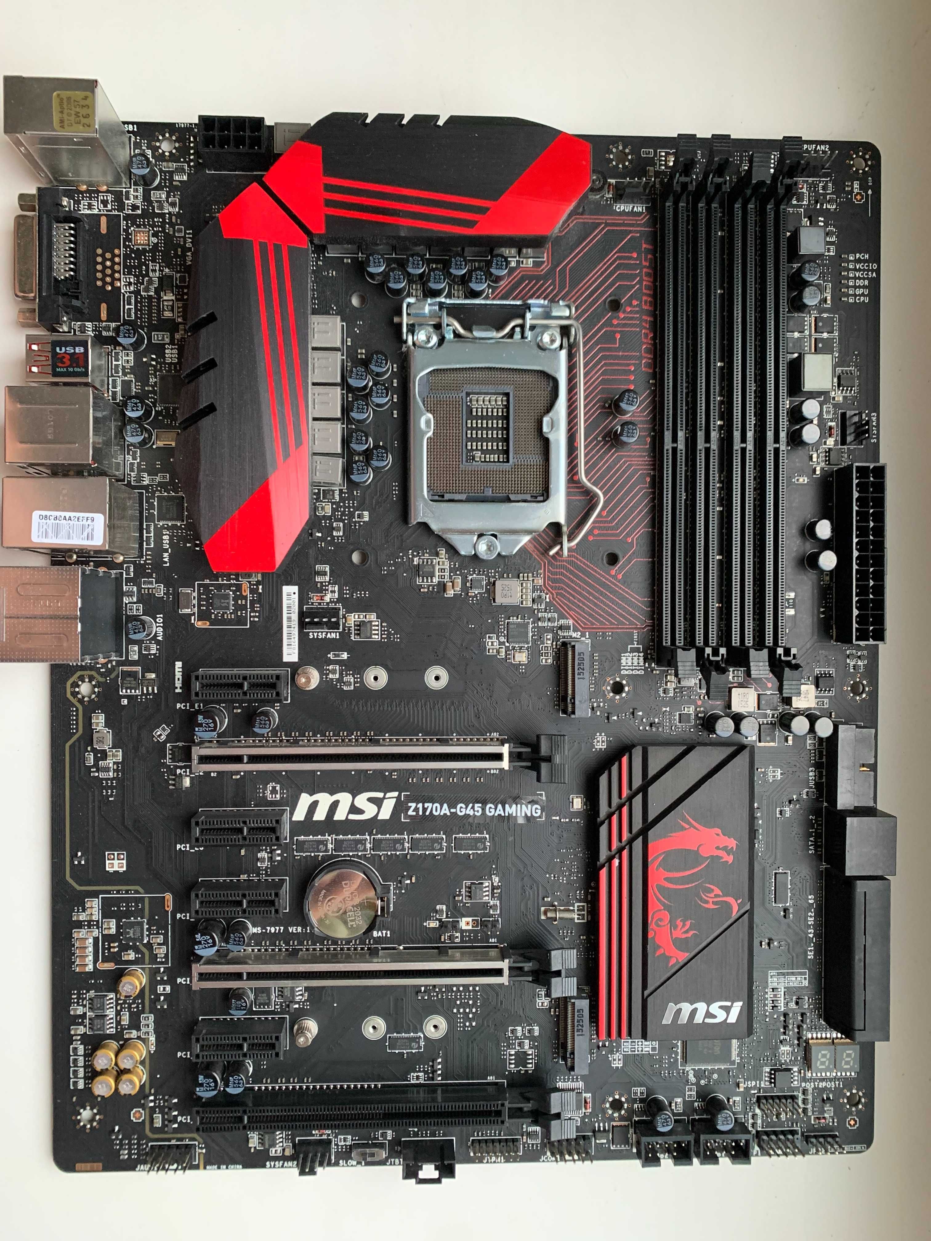 Материнская плата Asus Z170 Pro Gaming (s1151, Intel Z170 PCI-Ex16)