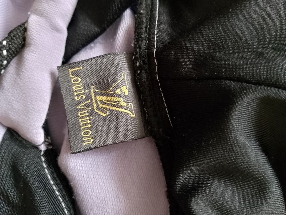 Liliowa bluza z kapturem Louis Vuitton r.XS