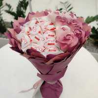 Mydlany bukiet Raffaello kwiaty mydlane róże Prezent Urodziny Ślub