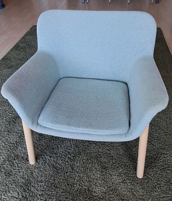 Poltrona VEDBO Ikea, Gunnared Verde Claro como Nova