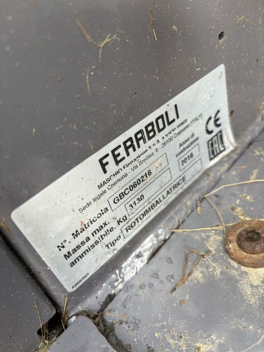 Prasa pasowa 2016r Gaspardo Feraboli Extreme 265 LTC