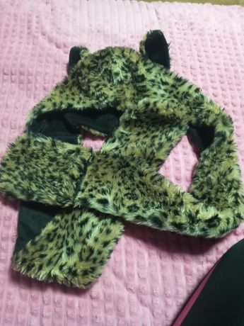 Шапка-шарф тигр з вушками