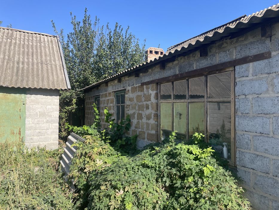 Будинок з гаражем та господарськими приміщенями, велика ділянка.