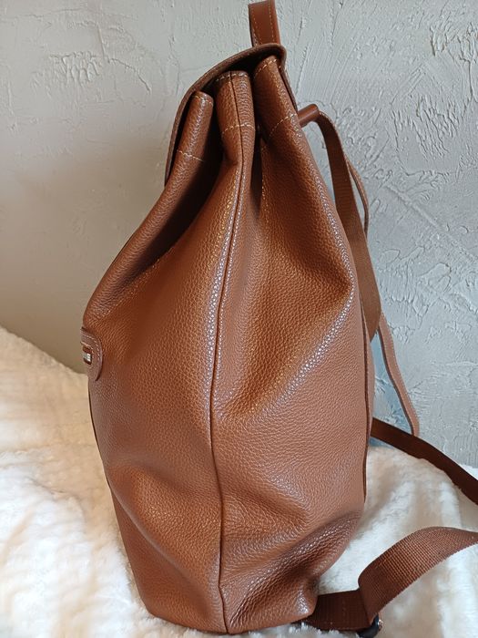 Большой рюкзак Longhamp,натуральная кожа