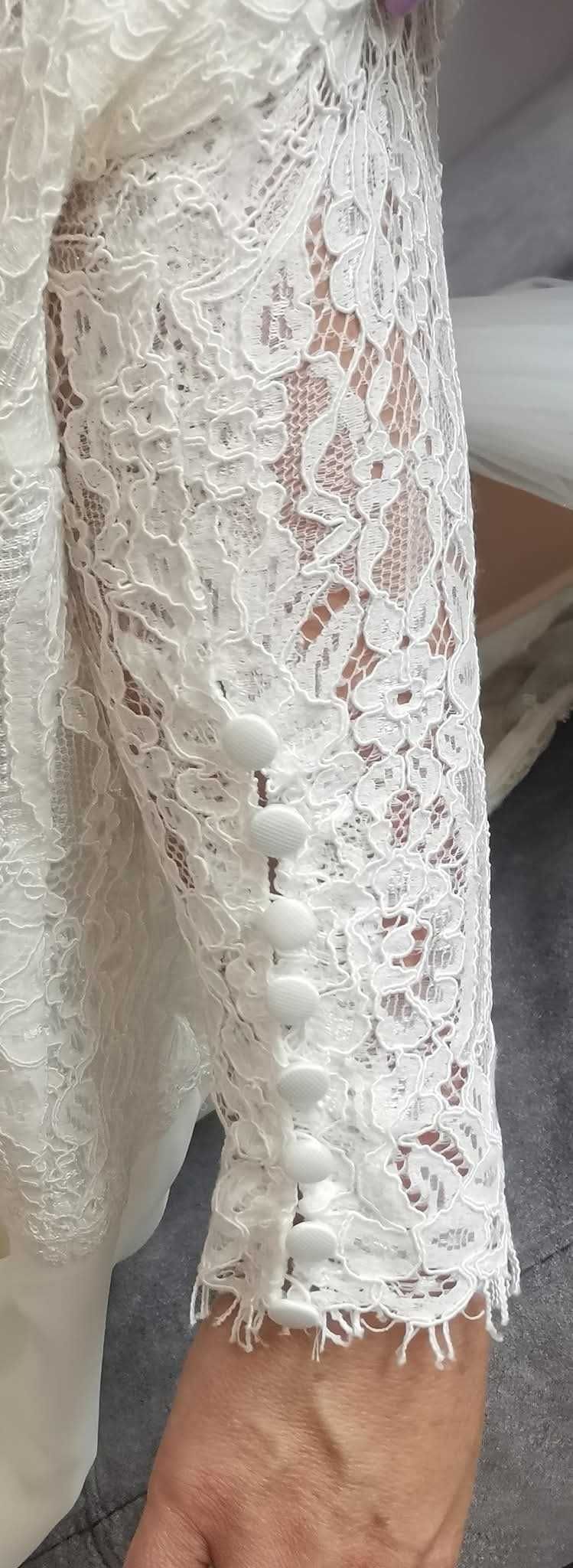 Sprzedam piękna suknię ślubną w stylu boho marki Agnes.