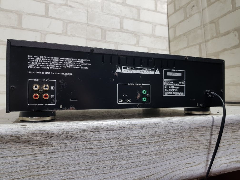 Стерео касетна дека KENWOOD KX 4520, б/у з Німеччини